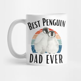 Best Penguin Dad Ever - Funny Penguin Quote Mug